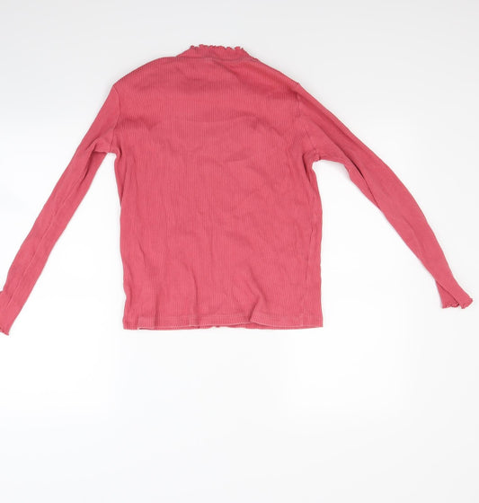 Uniqlo Girls Red Pullover Jumper Size 13 Years