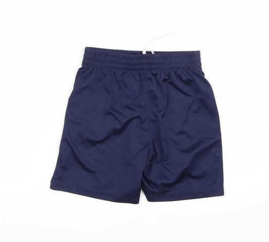 Hummel Boys Blue Sweat Shorts Size 10 Years