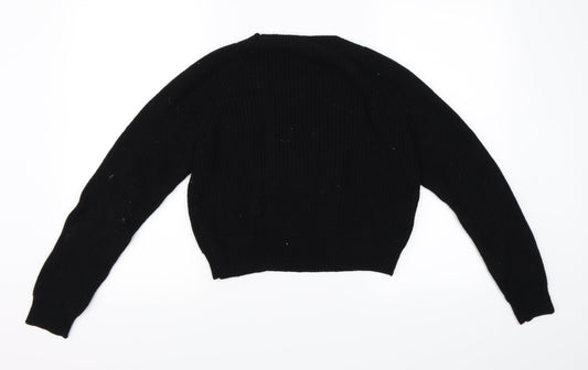 FOREVER 21 Womens Black Pullover Jumper Size S