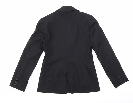 Club Monaco Womens Black Jacket Suit Jacket Size 8