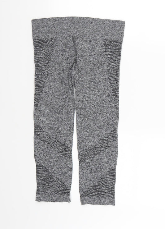 Preworn Womens Grey Compression Leggings L19 in