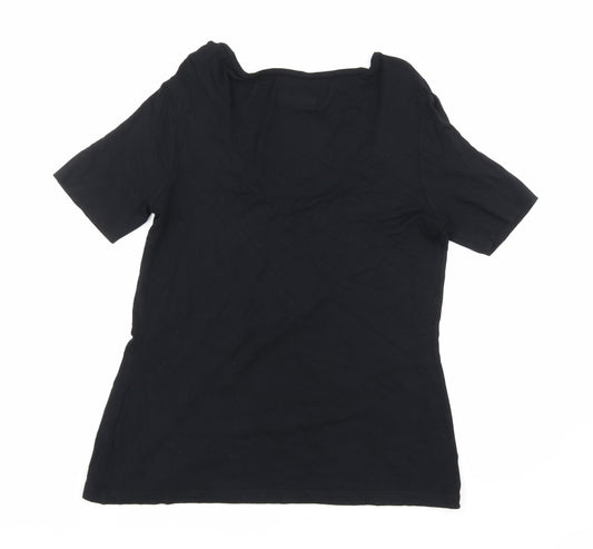Ken Womens Black Basic T-Shirt Size M