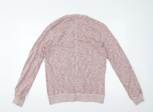 Friend of Faux Womens Pink Pullover Jumper Size S