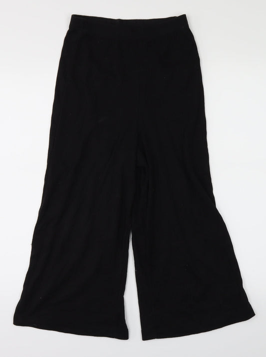 Missguided Womens Black Trousers Size 6 L20 in