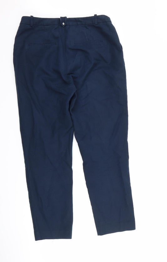 Cortefiel Womens Blue Trousers Size 34 L26 in