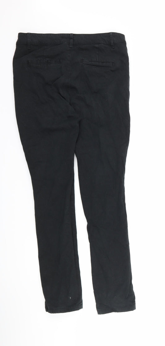 Closet Womens Black Trousers Size 30 L27 in