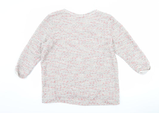 H&M Womens Pink Pullover Jumper Size M