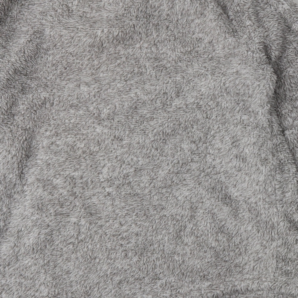 Brand and care label for Primark women’s grey pullover sweatshirt, size UK 10