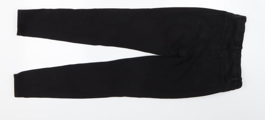 UNI QLO Womens Black Straight Jeans Size S L27 in