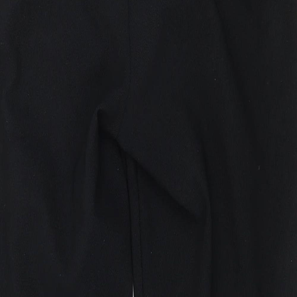 Brand and care label for Blue Mist women’s black trousers, size UK 10, 29-inch leg