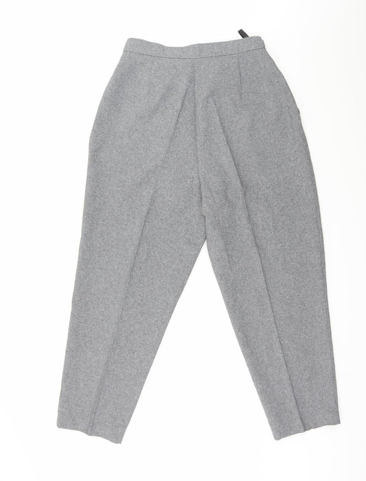 Slimma Womens Grey Trousers Size 14 L24 in