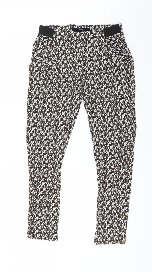 NEXT Womens Brown Trousers Size 10 L29 in