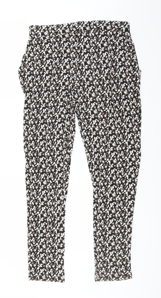 NEXT Womens Brown Trousers Size 10 L29 in