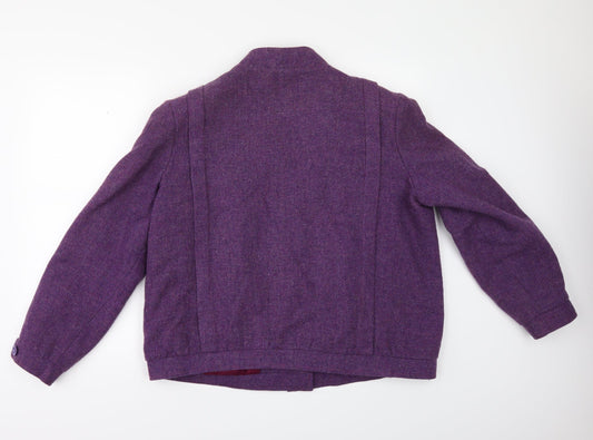 Preworn Womens Purple Jacket Size L