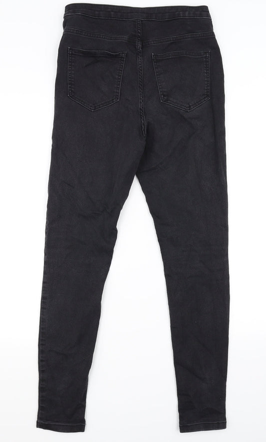 Marks and Spencer Womens Grey Denim Skinny Jeans Size 12 L28 in