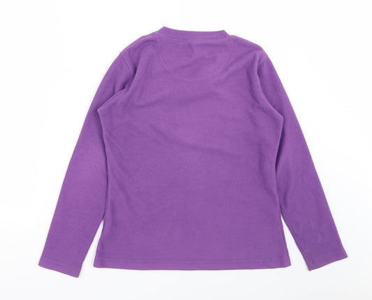 Millets Womens Purple Pullover Jumper Size XS