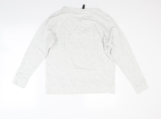 H&M Womens Grey Pullover Sweatshirt Size M