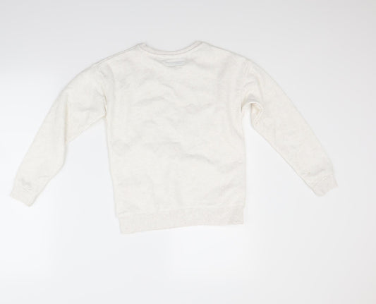 Primark Girls White Pullover Sweatshirt Size 9-10 Years - California