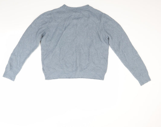 Marks and Spencer Womens Blue Pullover Jumper Size 14