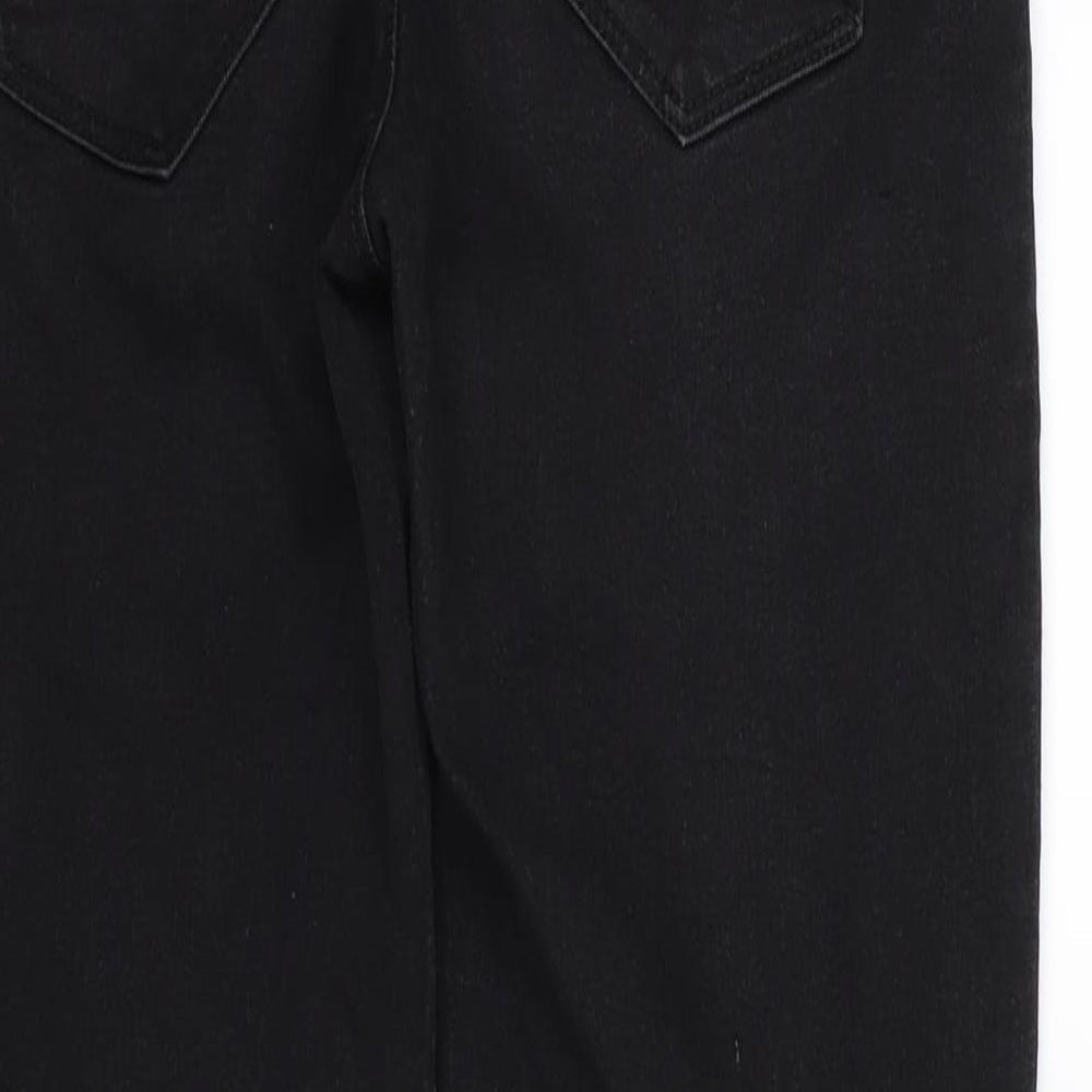 Papaya Womens Black Denim Jegging Jeans Size 8 L28 in