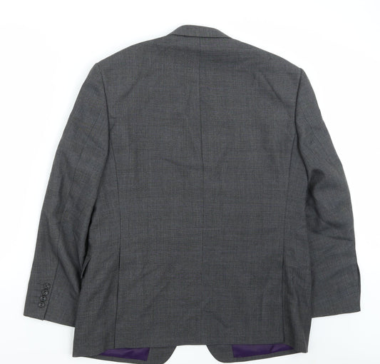 Marks and Spencer Mens Grey Jacket Suit Jacket Size 42