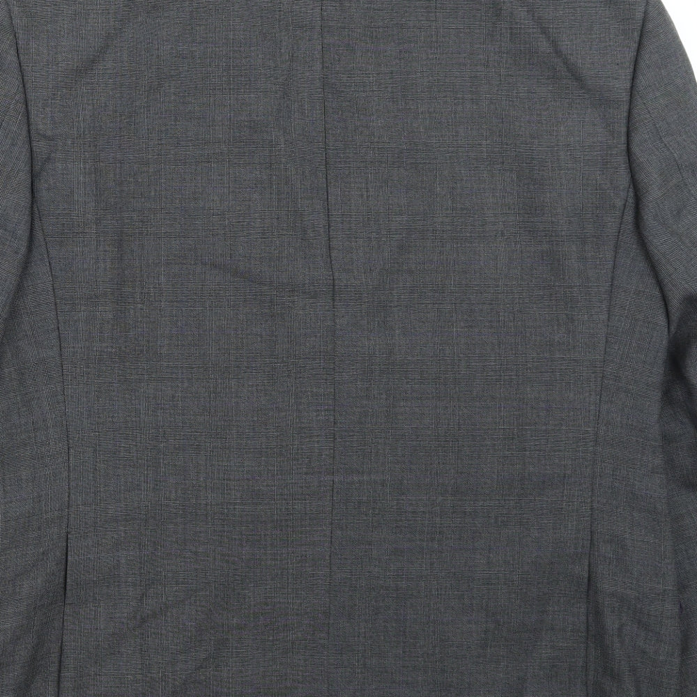 Marks and Spencer Mens Grey Jacket Suit Jacket Size 42