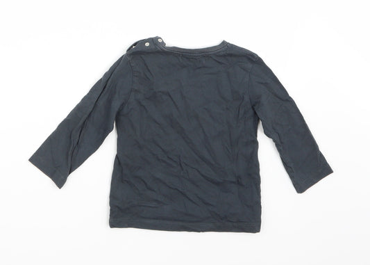 Play up Boys Grey Basic T-Shirt Size 2 Years