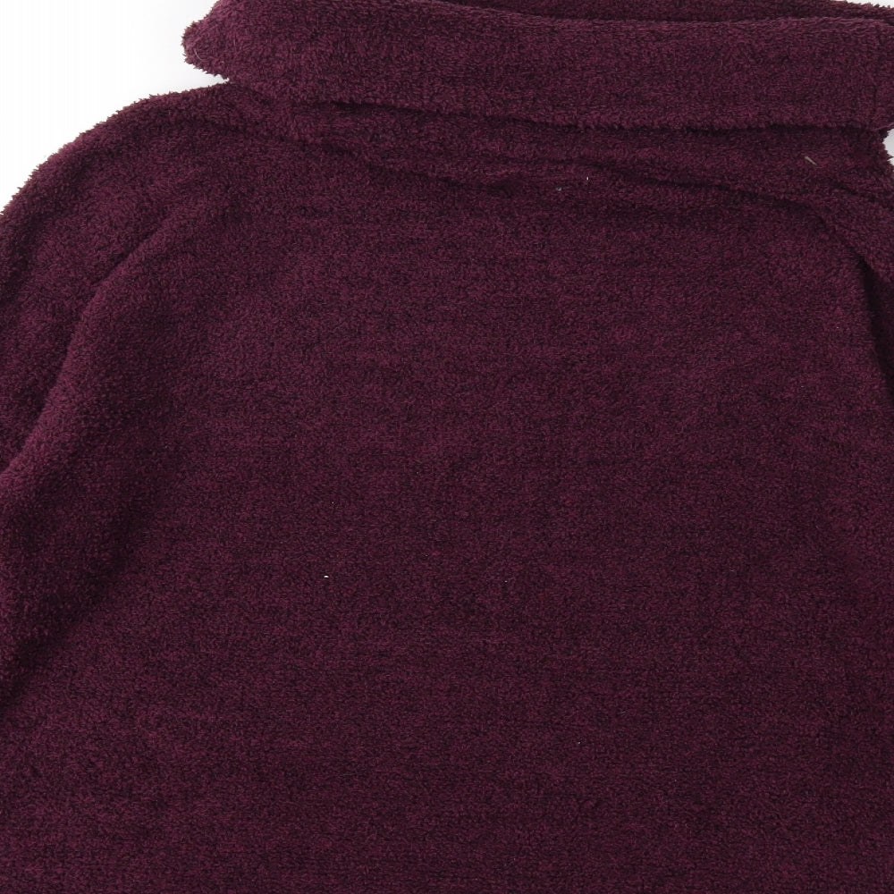 Brand and care label for NHEXT women’s purple top pyjama top, size S