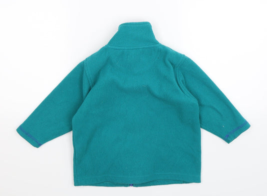 JPW Boys Green Fleece Jacket Size 2 Years