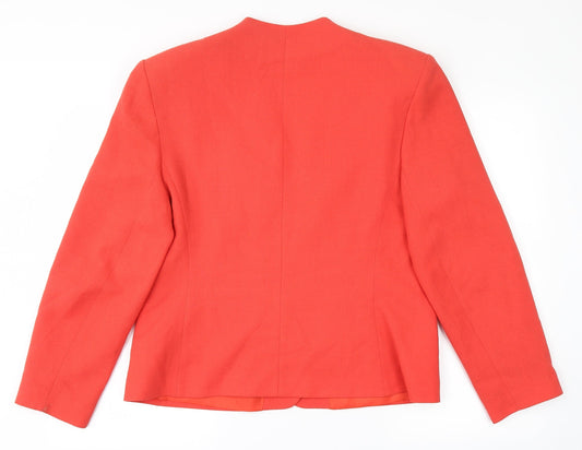 Preworn Womens Red Jacket Size S