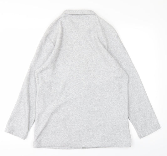 Holmewood Womens Grey Full Zip Jumper Size 10