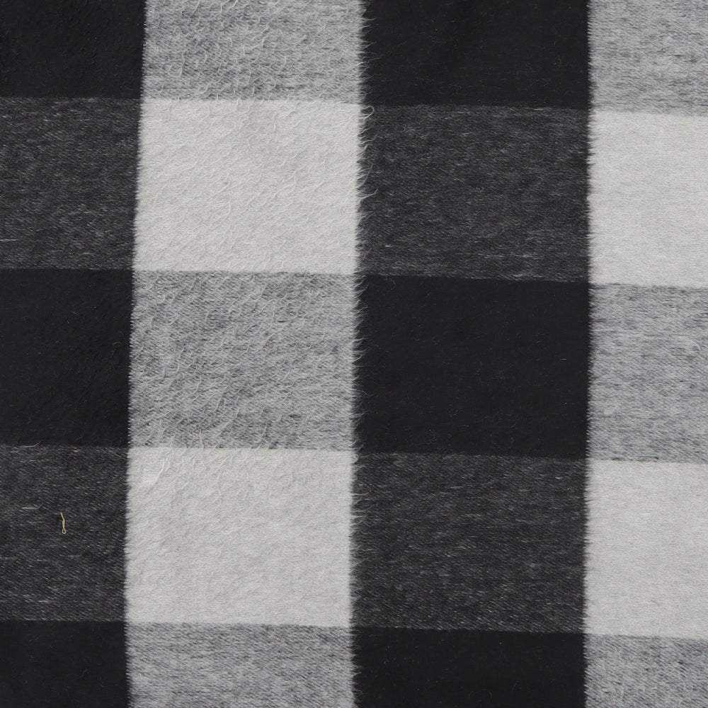 Classic Womens Grey Check Knit Cardigan Jumper Size 14
