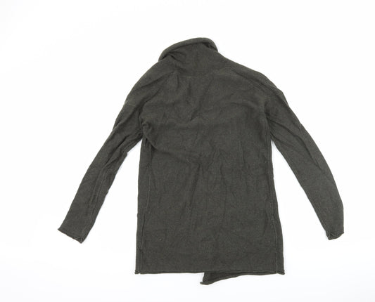 H&M Womens Grey Cardigan Jumper Size XS