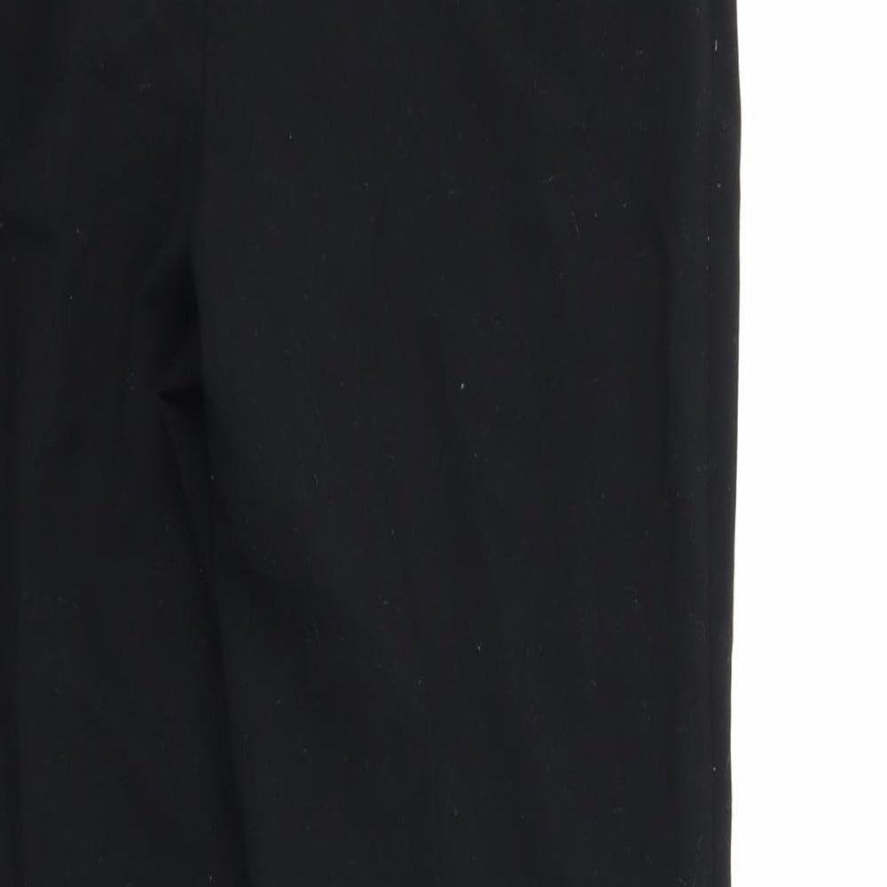Marks and Spencer Womens Black Trousers Size 8 L29 in
