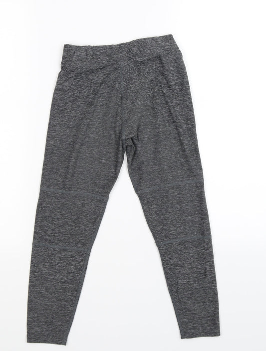 NEXT Girls Grey Jegging Trousers Size 9 Years - active