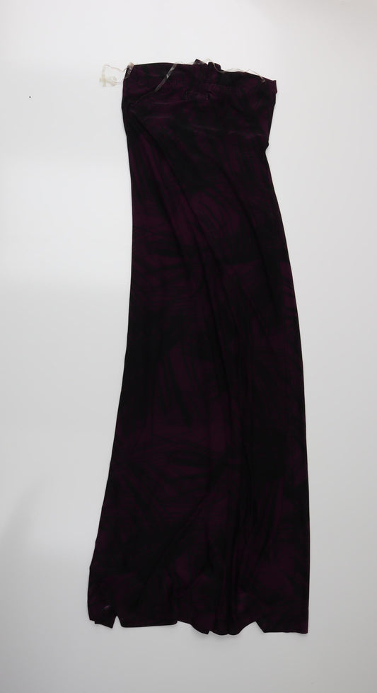 Miss Posh Womens Purple Maxi Size 10