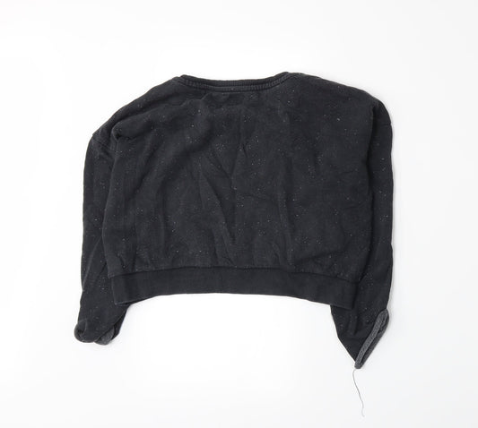 Zara Womens Grey Pullover Sweatshirt Size S