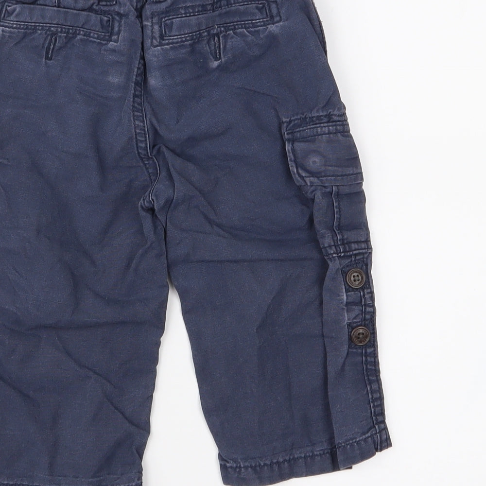 Gap Boys Blue Cargo Trousers Size 12-18 Months