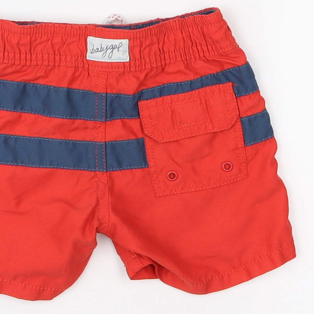 Gap Boys Red Cropped Trousers Size 12-18 Months
