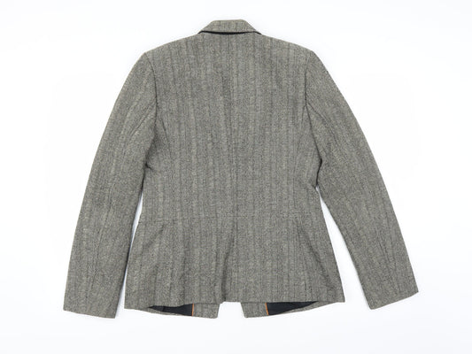 Marks and Spencer Womens Brown Jacket Suit Jacket Size 12