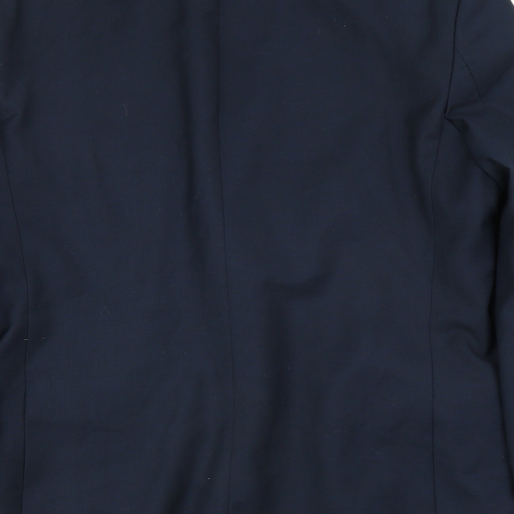 Red Herring Mens Blue Jacket Suit Jacket Size 42