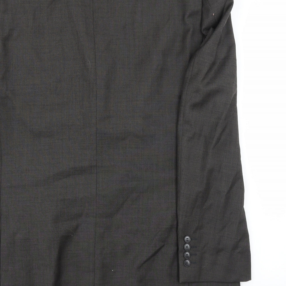 Marks and Spencer Mens Grey Jacket Suit Jacket Size 44
