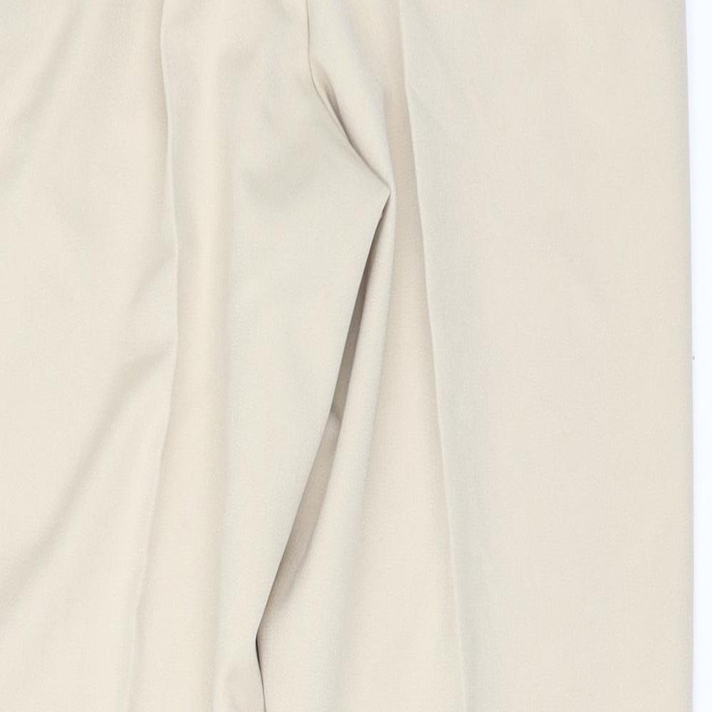 Preworn Womens Beige Trousers Size 12 L28 in