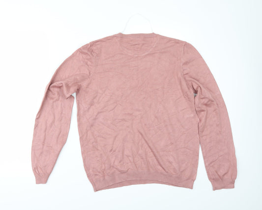 H&M Womens Pink Pullover Jumper Size M