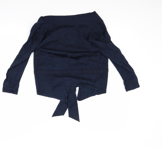 Premise Womens Blue Cardigan Jumper Size XS