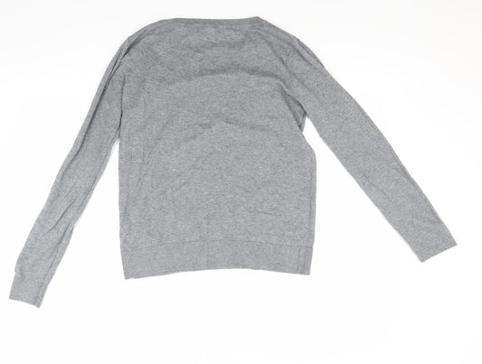 FOREVER 21 Womens Grey Pullover Jumper Size M