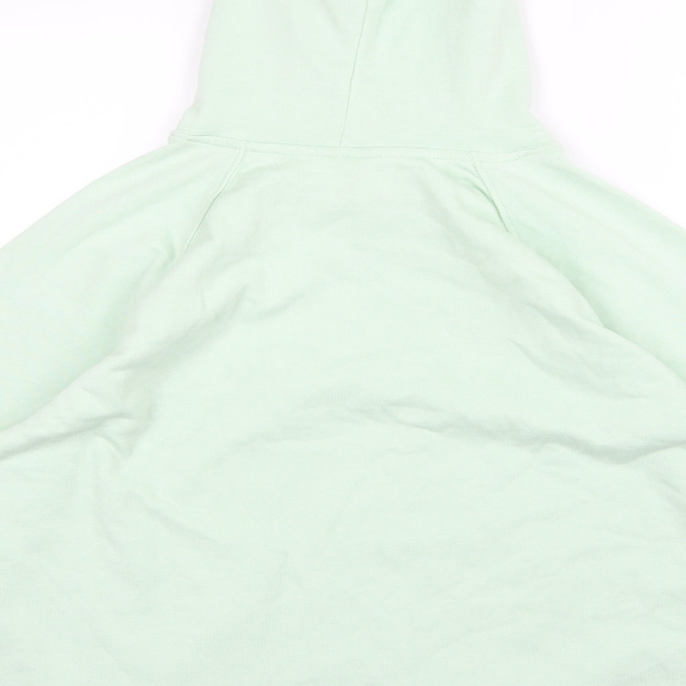 Divided by H&M Womens Green Jersey Pullover Hoodie Size S