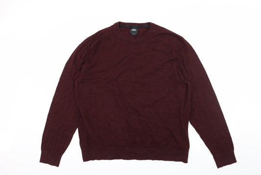 Burton Mens Red Knit Pullover Jumper Size XL