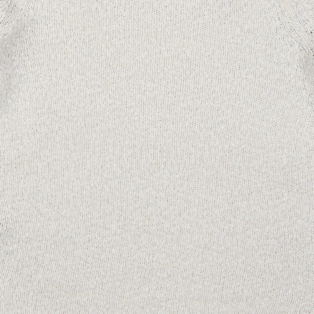 Brand and care label for Vero Moda women’s white jumper, size XS