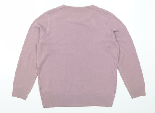 Marks and Spencer Womens Purple Pullover Jumper Size 12